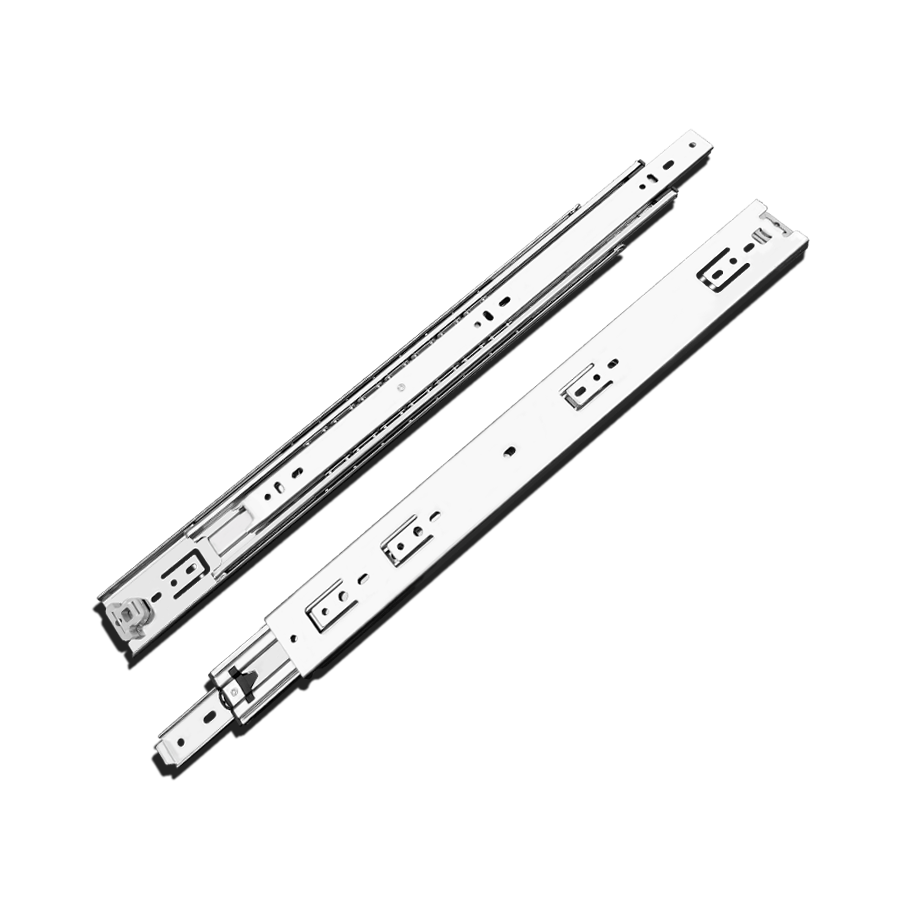 重型三节钢珠滑轨 A1551